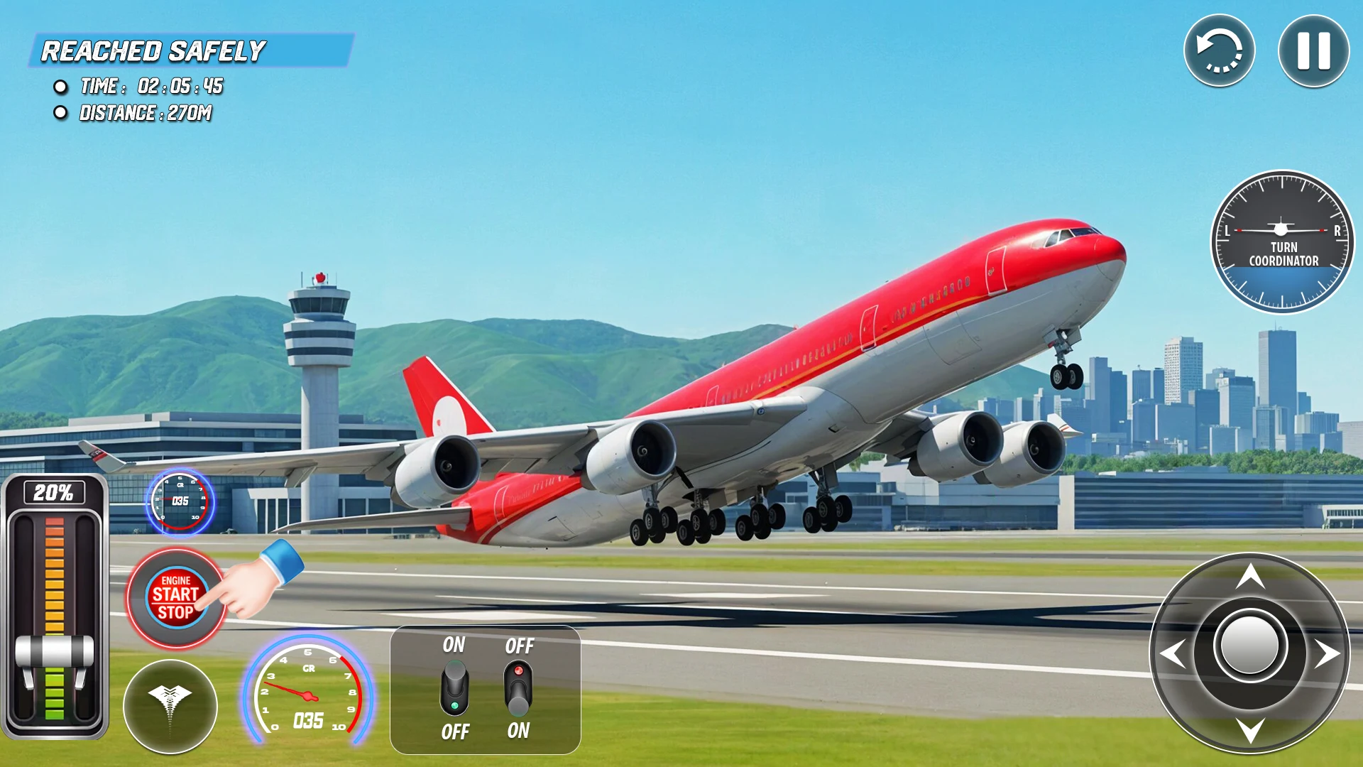Real Airplane Flight Sim Games screenshot