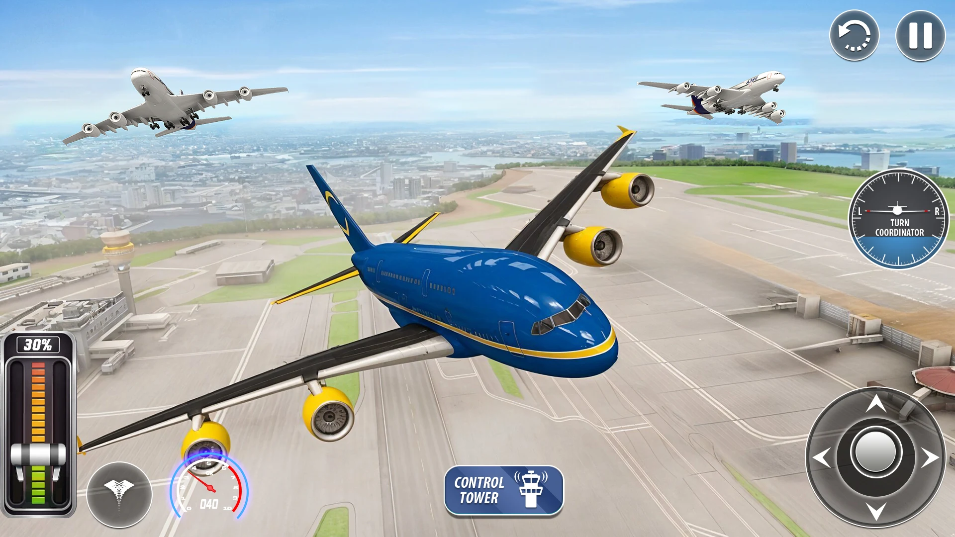 Real Airplane Flight Sim Games screenshot