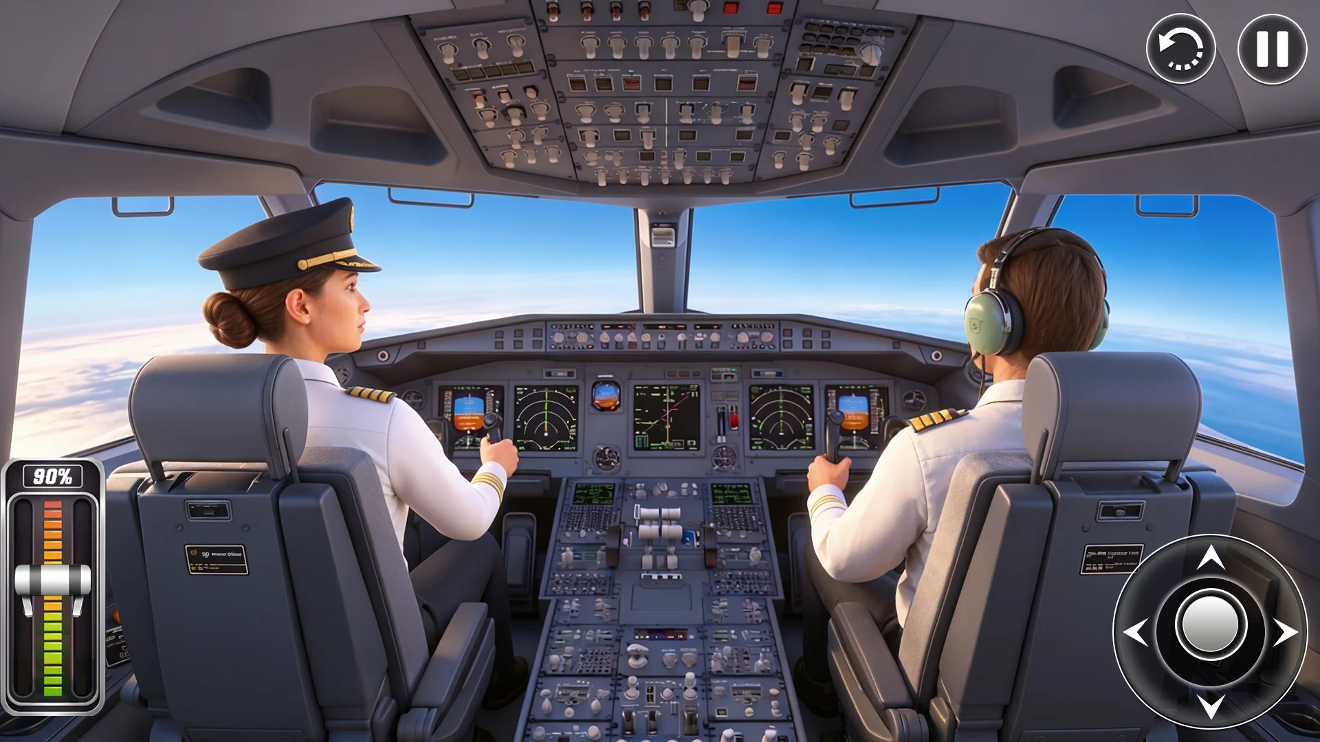 Real Airplane Flight Sim Games screenshot
