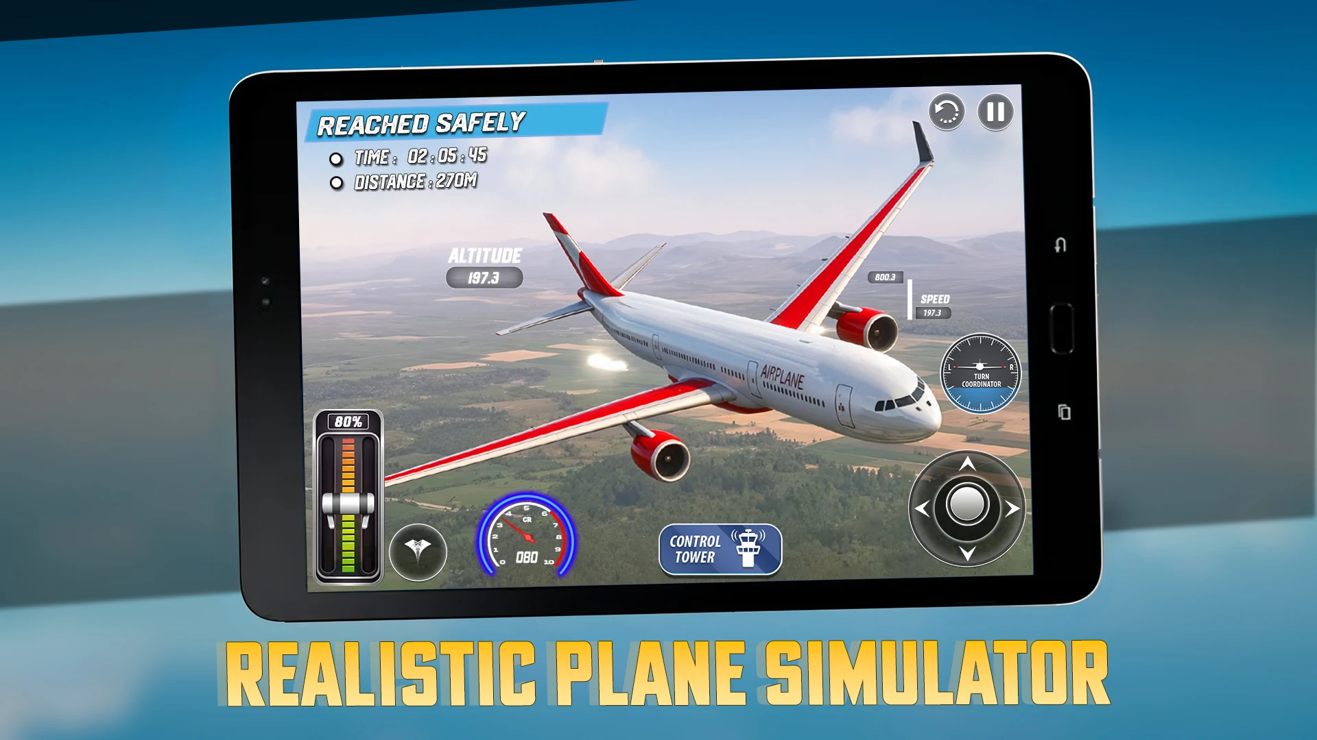 Real Airplane Flight Sim Games screenshot