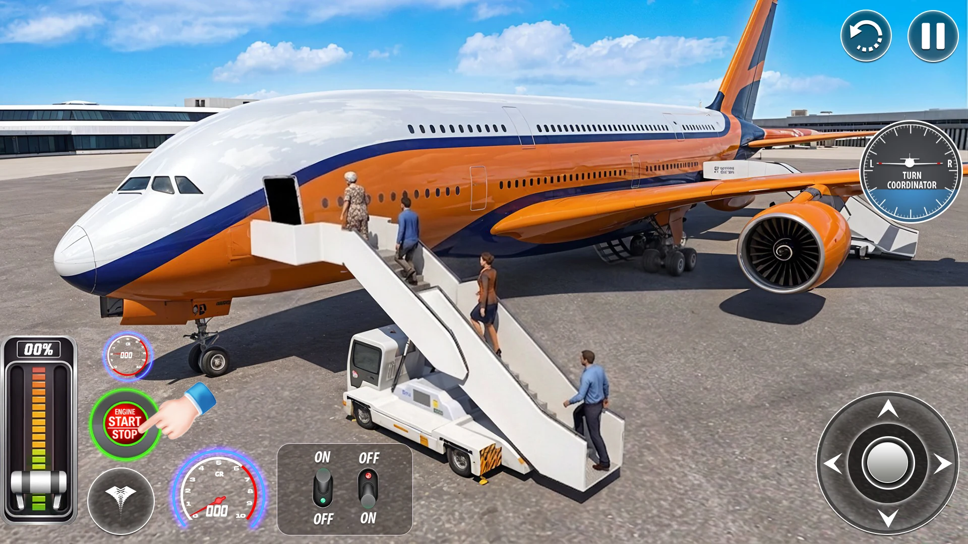 Real Airplane Flight Sim Games screenshot